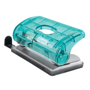 Dziurkacz mini Rapid Colour"Breeze FC5, 10 kartek, 5 lat gwarancji, niebieski