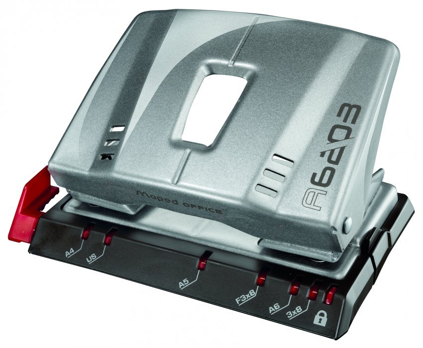 Dziurkacz MAPED ADVANCED METAL srebrny 25 kartek