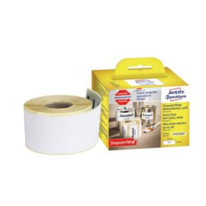 Etykiety Heavy Duty w rolce do drukarek termicznych DymoTM , 170 etyk. / rolka, 59 x 190 mm , poliestrowe, trwałe, białe