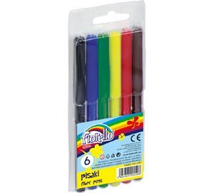 Flamastry FIORELLO 6 kolorów 160-1387 FIORELLO