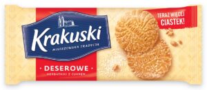 Ciastka BAHLSEN KRAKUSKI DESEROWE Z CUKREM 200g