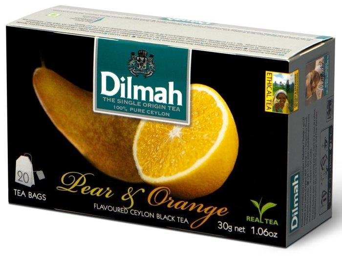 Herbata DILMAH 20T AROMAT GRUSZKA i POMARAŃCZA
