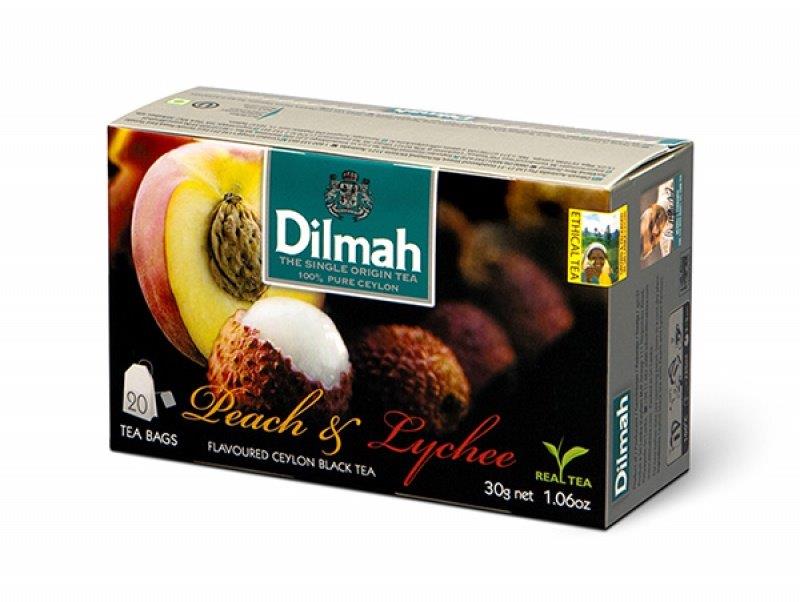 Herbata DILMAH 20T BRZOSKWINIA i LYCHE