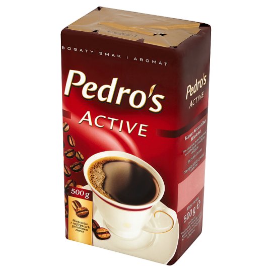 Kawa PEDROS ACTIVE mielona 500g