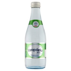 Woda STAROPOLANKA 330ml gazowana szkło zgrzewka 12szt.