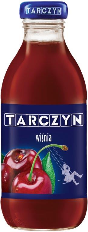 TARCZYN sok WIŚNIA 300ml butelka szkło