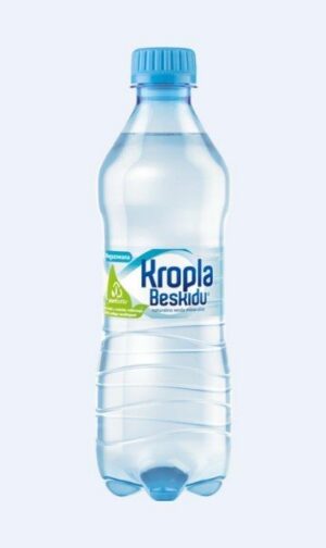 Woda KROPLA BESKIDU niegazowana 0.5L butelka PET zgrzewka 12 szt.