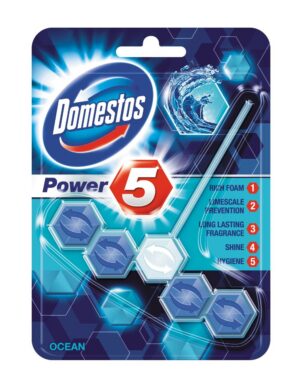 DOMESTOS Kostka toaletowa POWER 5 OCEAN 55g