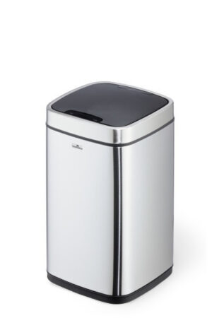Kosz na śmieci z czujnikiem ruchu NO TOUCH 12L_Otwarcie pokrywy poprzez czujnik ruchu, pojemność 12 litrów