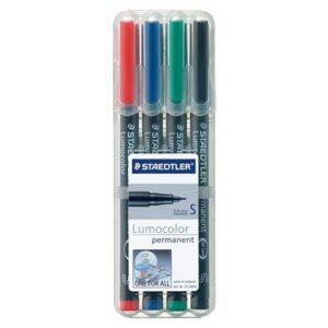 Foliopis Staedtler S313 komplet etui 4szt. 0.4