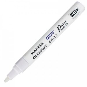 Marker olejowy GRAND GR-25 biały