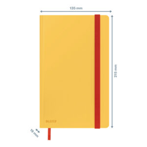 Notatnik Leitz Cosy. A5. kratka. żółty 44540019