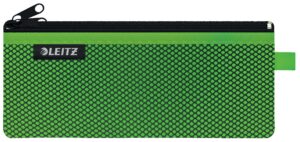 Koszulka z suwakiem  z dwoma przegródkami Leitz WOW. rozmiar M. zielona