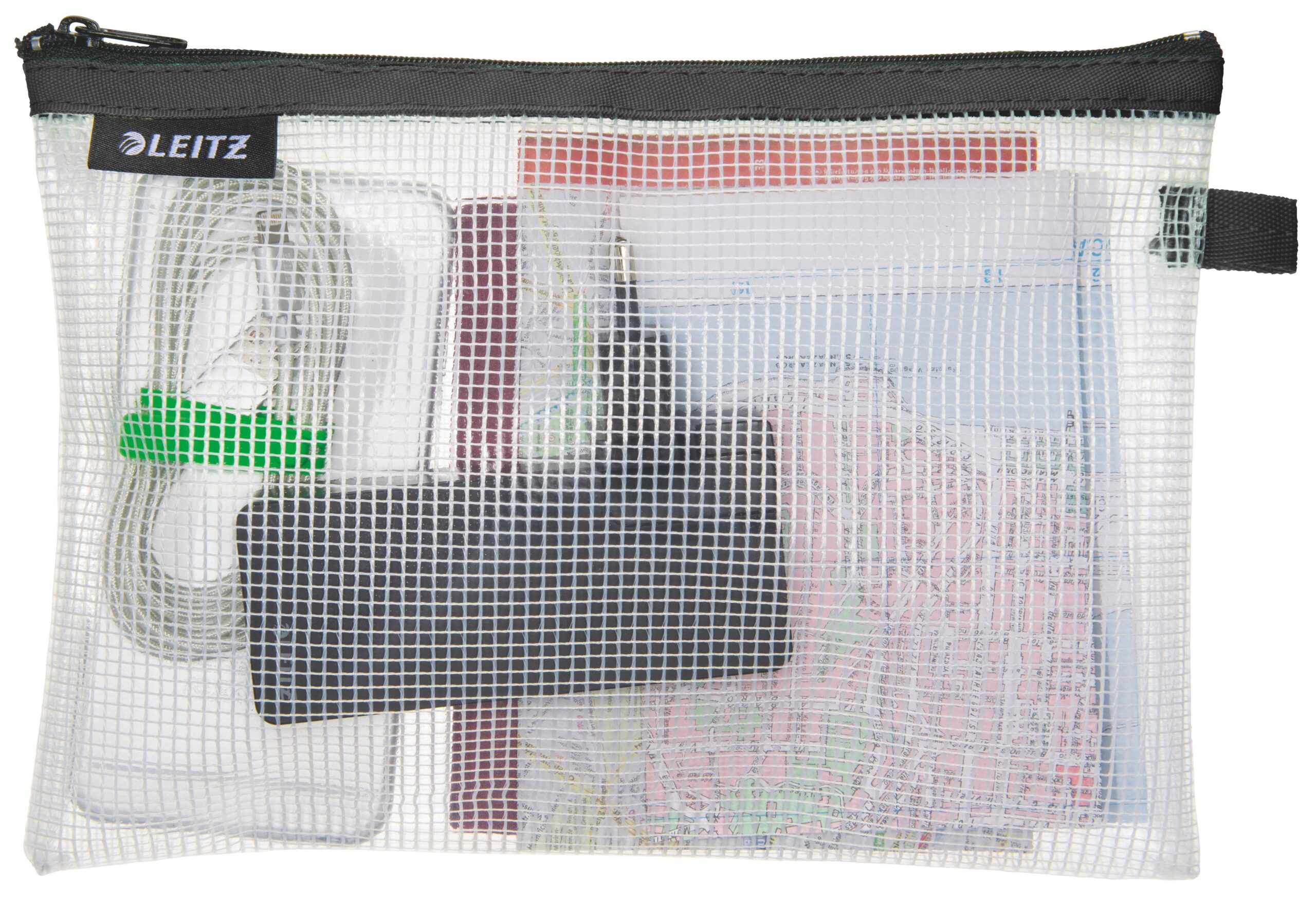 Podróżna koszulka Leitz WOW. rozmiar M. czarna TRAVEL