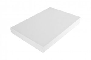 Karton do bindowania skórobodobny A4 (100szt) biały