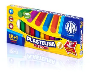 Plastelina Astra 13 kolorów - 12+1 kolor gratis