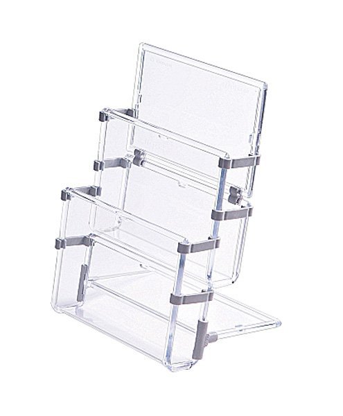 STOJAK NA ULOTKI DL DWIE KIESZENIE