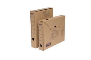 Karton ELBA archiwizacyjny TRIC 10 na zawartość segregatora szerokść 5.5CM brązowy