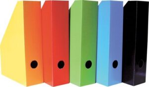 Pojemnik na czasopisma BANTEX lakierowany zielony