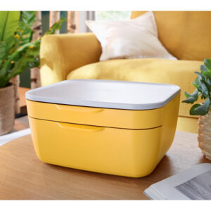 Pojemnik z szufladami Leitz Cosy. żółty 53570019