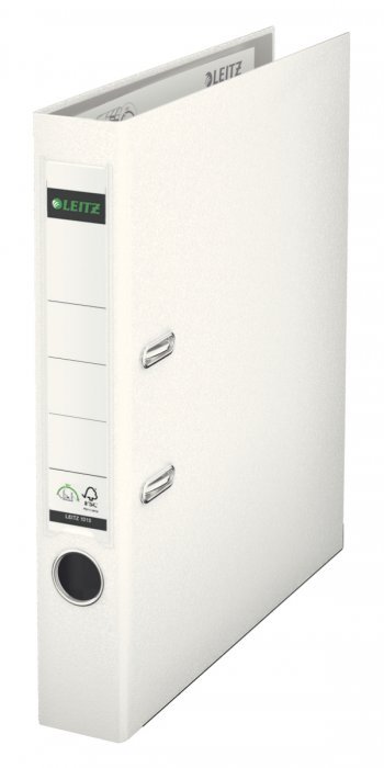 Segregator Leitz A4 z mech. 180°. szer. 50 mm. biały