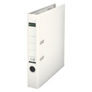 Segregator Leitz A4 z mech. 180°. szer. 80 mm. biały