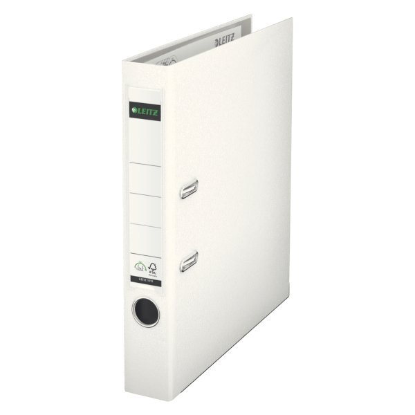 Segregator Leitz A4 z mech. 180°. szer. 80 mm. biały