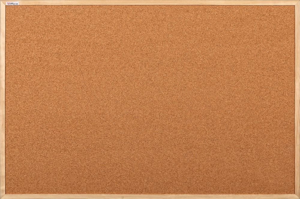 Tablica korkowa w ramie drewnianej 120cm x 90cm