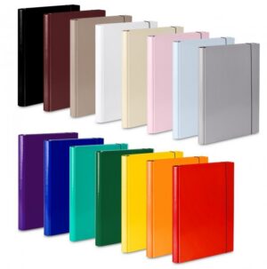 Teczka VAUPE skrzydłowa na gumkę czarna