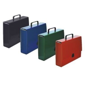 Teczka VAUPE CLASSIC II 305 z rączką szerokośc 8cm czarna