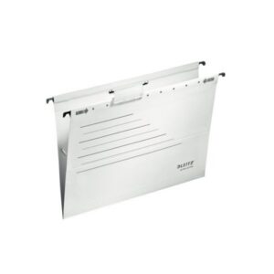 Teczka LEITZ ALPHA zawieszane z gumką biała