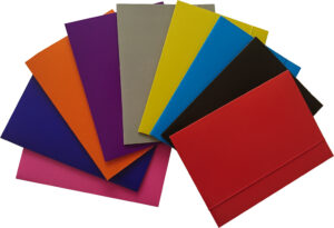 Teczka ekonomiczna A4 z gumką 320g  szara