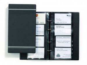 Wizytownik na 200 wizytówek VISIFIX Durable grafitowe