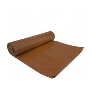 5 Worki do segregacji LDPE 60L 50szt brązowe