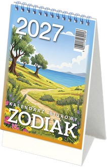 Kalendarz biurkowy stojący H6 ZODIAK 118 x193mm
