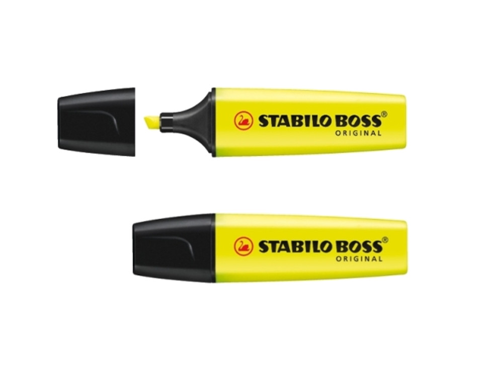 Zakreślacz STABILO BOSS ORIGINAL żółty