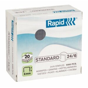 Zszywki RAPID Standard 24/6 5M 5000 szt