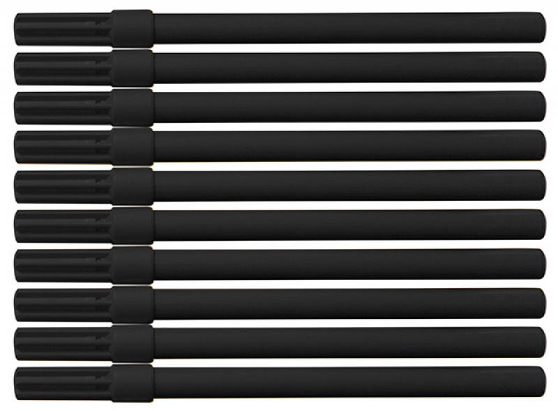 Flamaster biurowy OFFICE PRODUCTS, 10szt., czarny