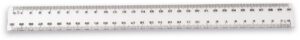 4office Linijka plastikowa 30cm