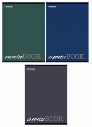 Zeszyt szkolny OFFICE PRODUCTS, A4, w kratkę, 96 kart., 60gsm, mix kolorów