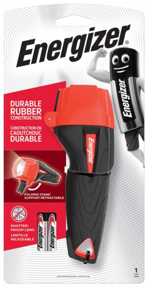 Latarka ENERGIZER Impact Led + 2szt. baterii AAA, czarna