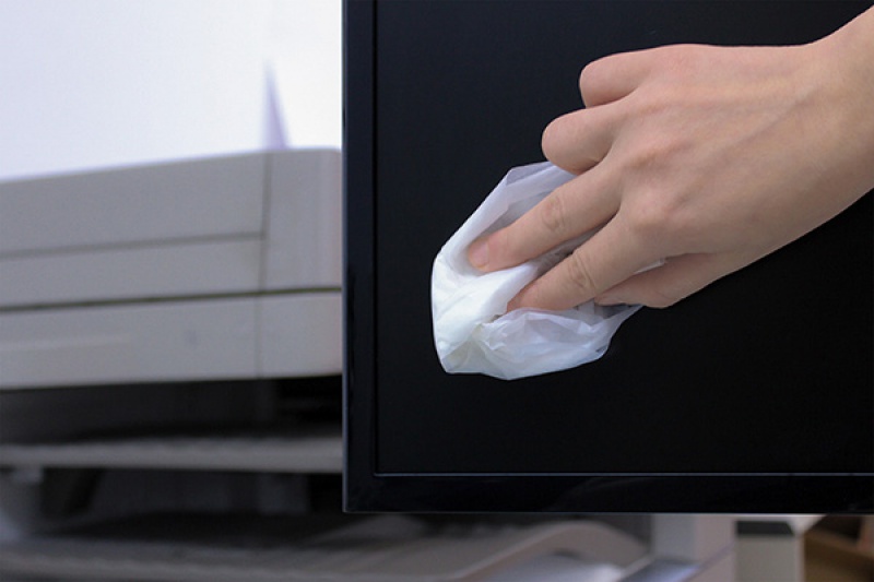 Chusteczki do czyszczenia ekranów TFT/LCD APLI, 2x20szt. - obrazek 3