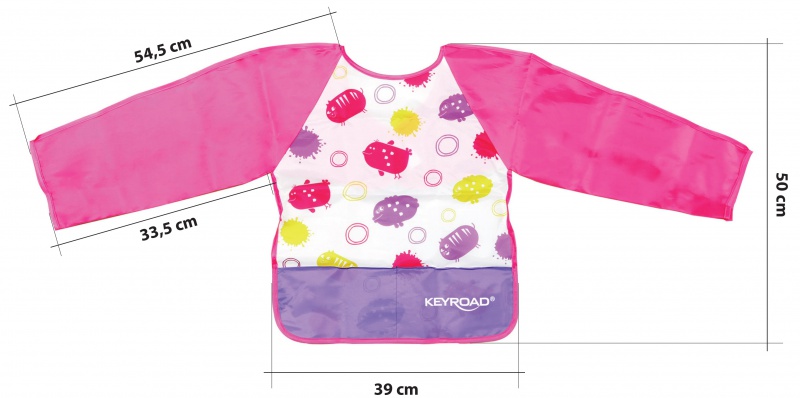 Fartuszek malarski KEYROAD, rozmiar 3+ lat, mix kolorów - obrazek 3