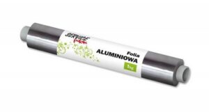 Folia aluminiowa STELLA, 12 mikr., 1 kg, srebrna