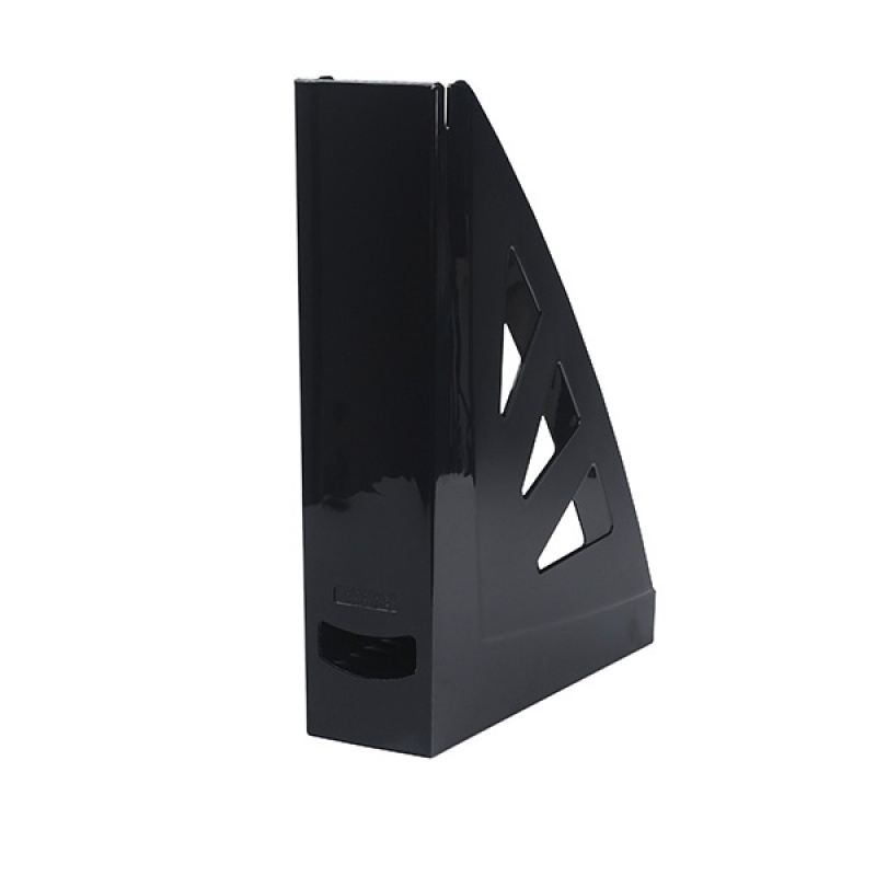 Pojemnik na dokumenty OFFICE PRODUCTS, ażurowy, A4, czarny - obrazek 2