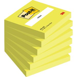Karteczki samoprzylepne POST-IT® (654N), 76x76mm, 1x100 kart.