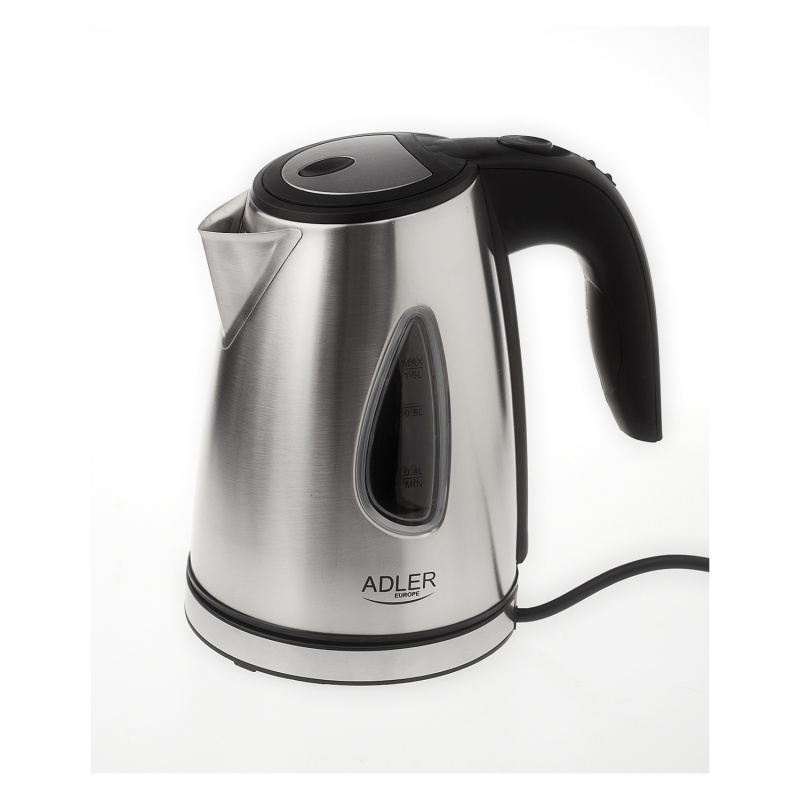 Czajnik elektryczny ADLER AD 1203, 1L, metal, srebrny - obrazek 11