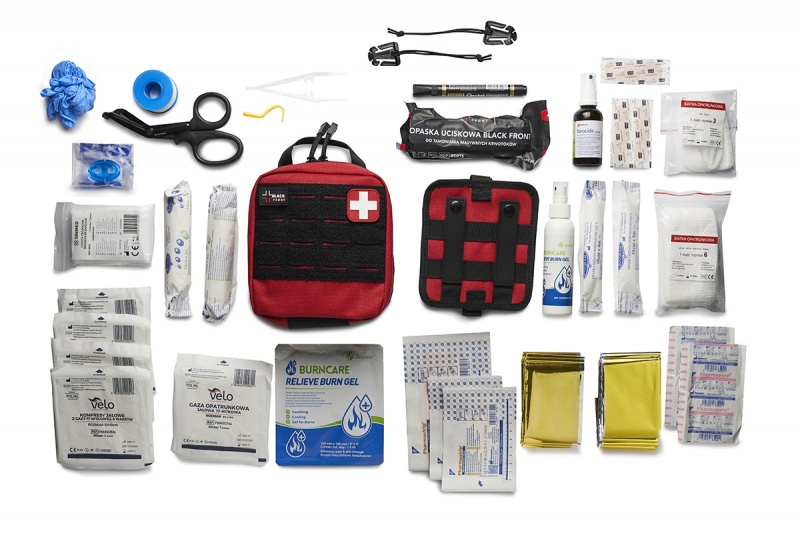 Apteczka firmowa - Biuro MAXHARTER, model podstawowy, czerwony - obrazek 3