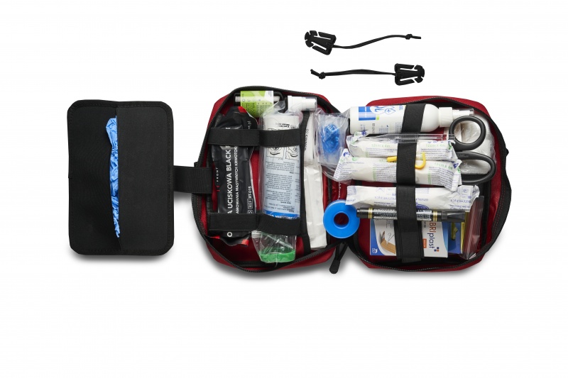 Apteczka firmowa - Biuro MAXHARTER, model rozszerzony, czerwony - obrazek 3