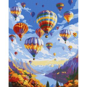 Malowanie po numerach IDEYKA, 40x50 cm, magiczny lot, 1 szt., w pudełku